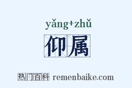 仰属是什么意思的图片